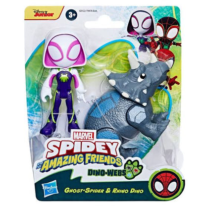 SAF SPIDEY & FRIENDS HERO DINO WEB AST