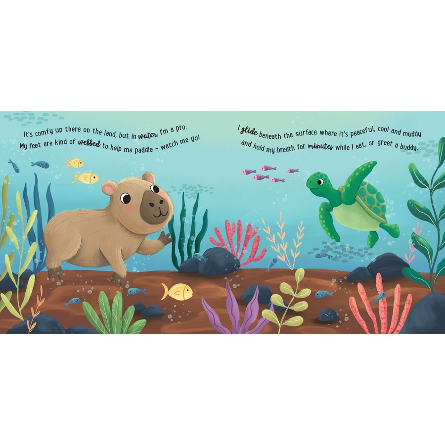 BOOK I LOVE BEING A CAPYBARA