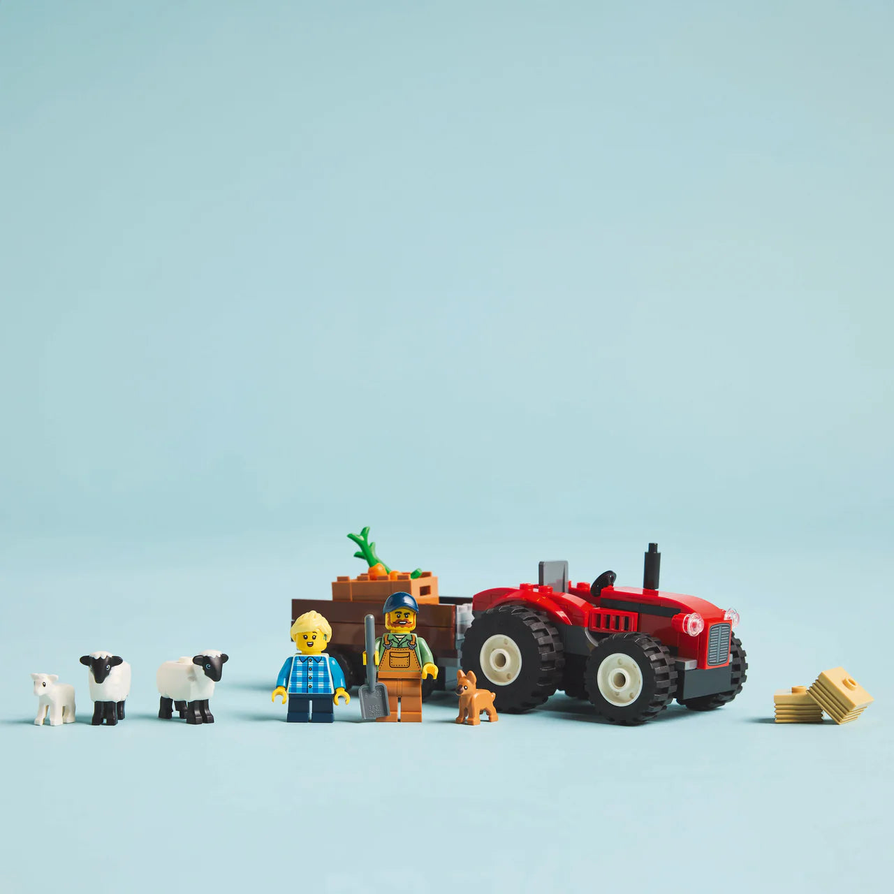 LEGO 60461 CITY RED FARM TRACTOR W SHEEP