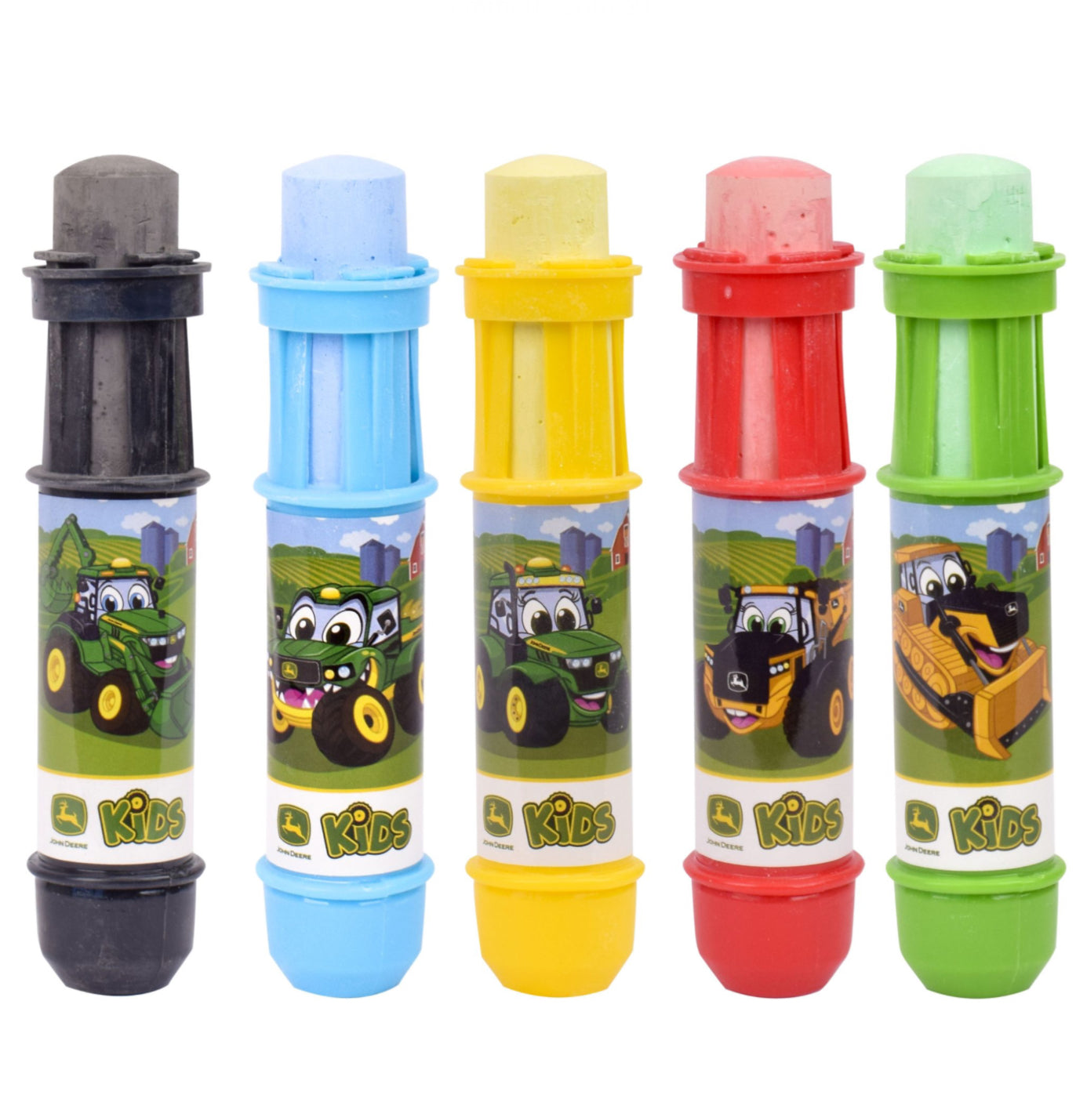 5 PACK CHALK HOLDER JOHN DEERE
