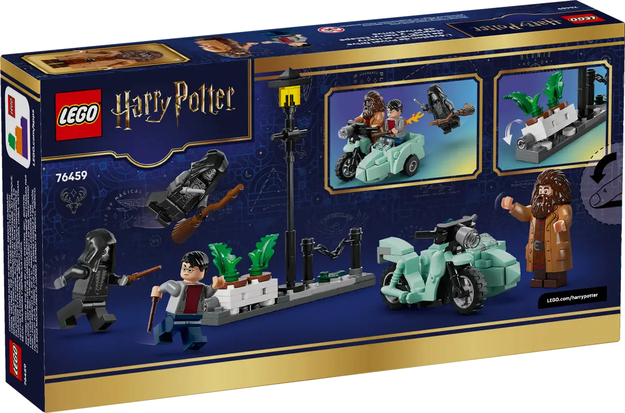 LEGO 76459 HP HAGRID & HARRY PRIVET ESCA