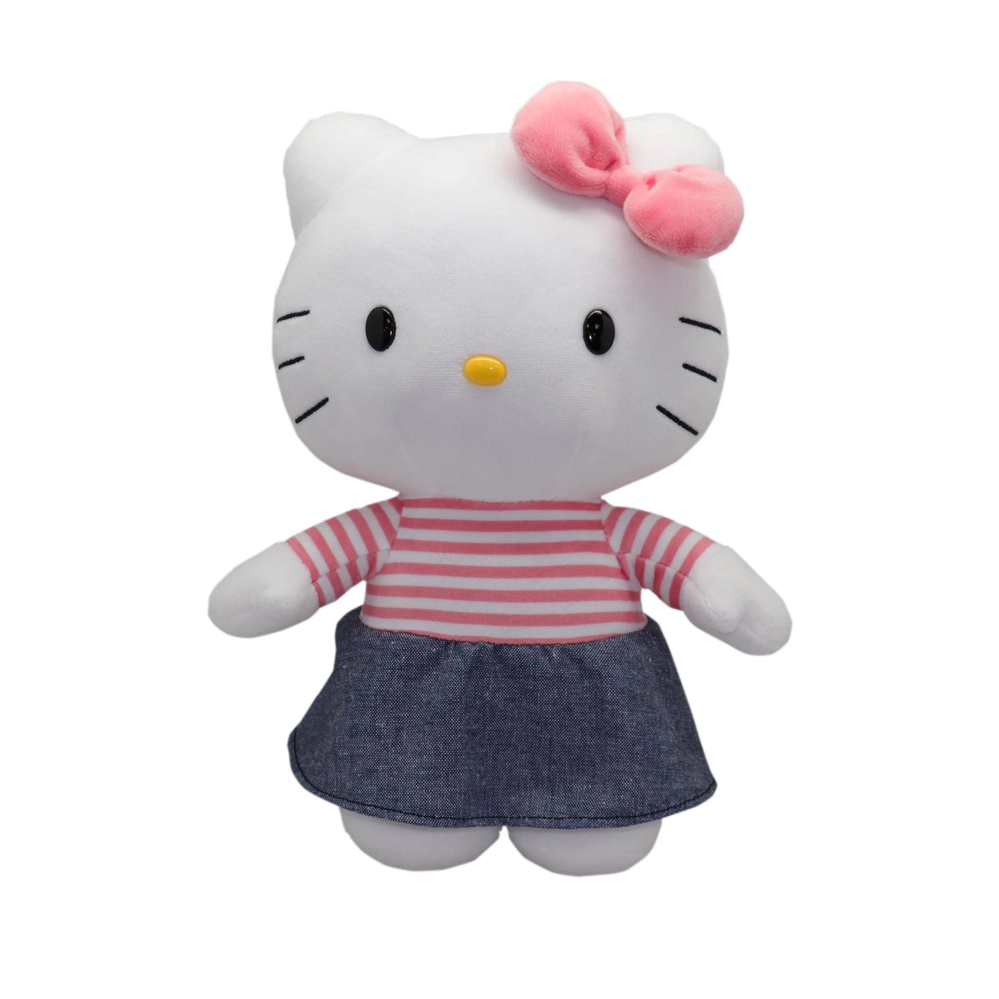 HELLO KITTY MED PLUSH PINK BOW/SKIRT