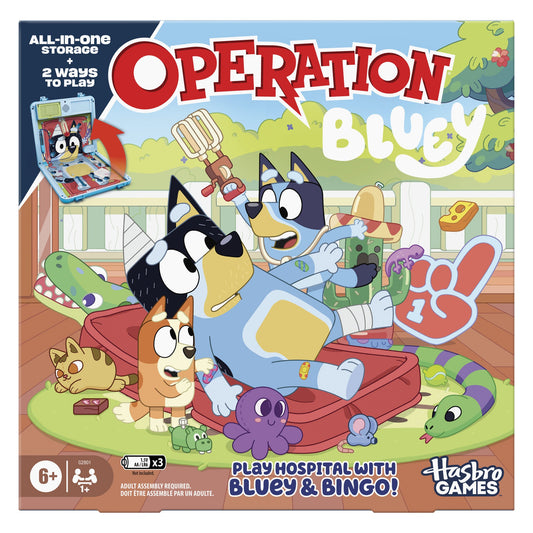 GAME OPERATION BLUEY