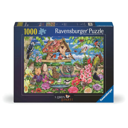 PUZZLE 1000PC THE BIRD TABLE