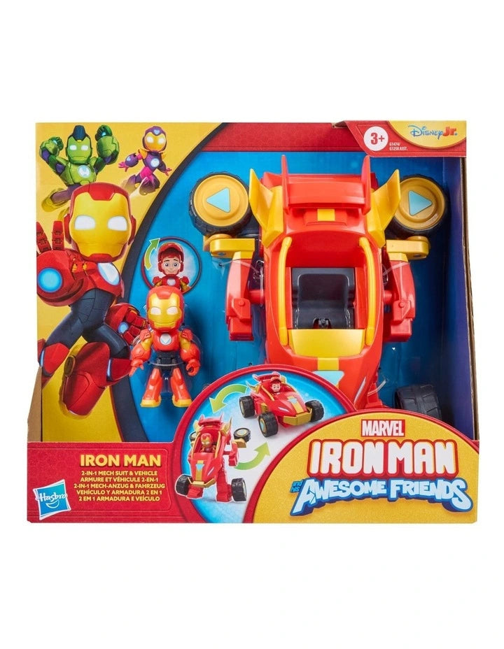 IRON MAN 2 IN 1 MECH VEHICLE IRON MAN