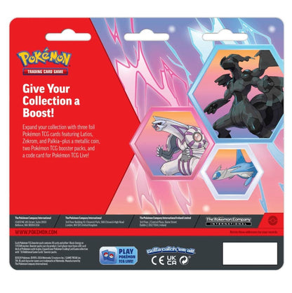 POKEMON TCG 2PK LATIO/ZEKROM/PALKIA