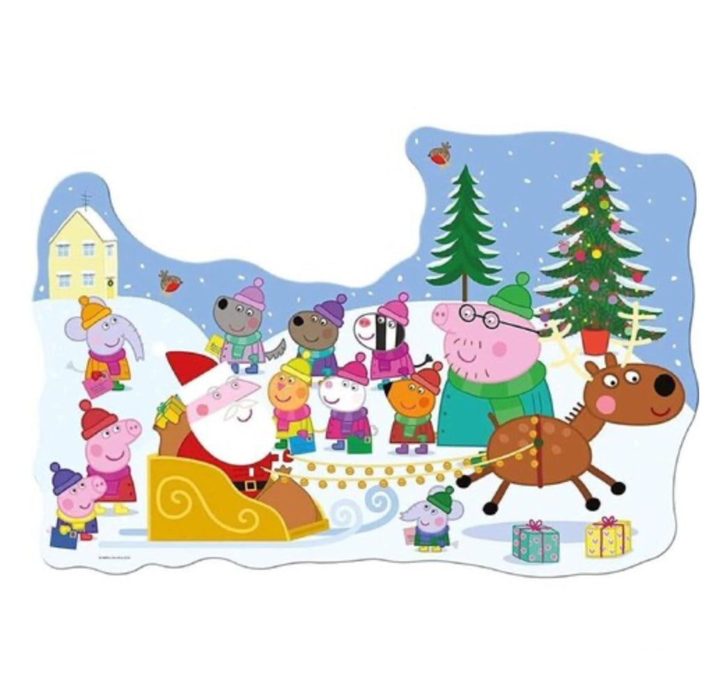 PUZZLE 32PC GIANT FLOOR PEPPA XMAS WISH