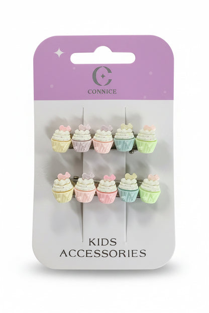 C/NICE HC11581 ICE CREAM HAIR CLIPS