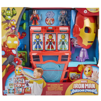 IRON MAN IRON QUARTERS PLAYSET