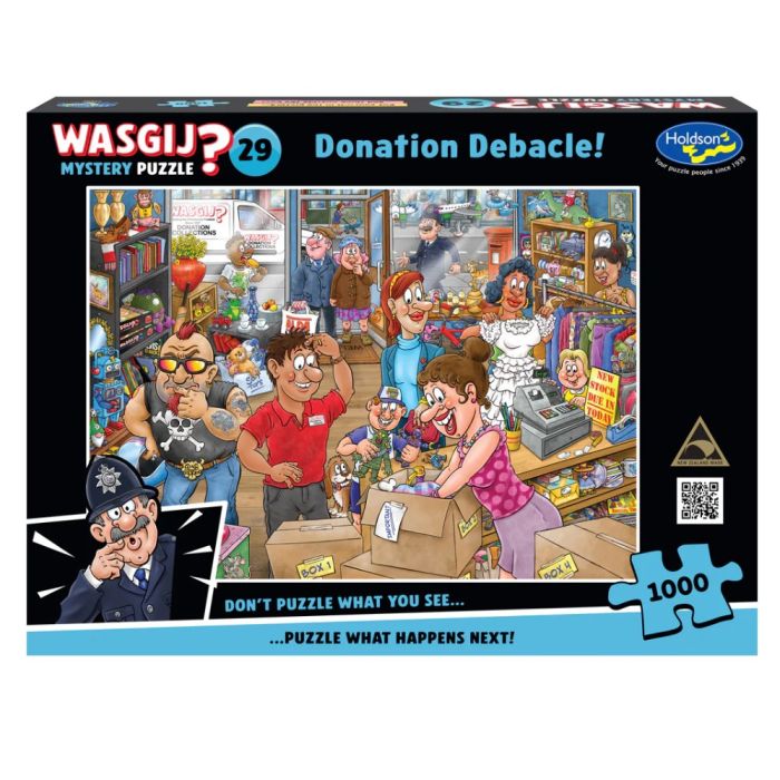 PUZZLE WASGIJ # 29 MYSTERY DONATION