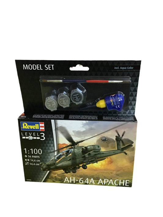 REVELL 1:100 AH-64A APACHE MODEL SET