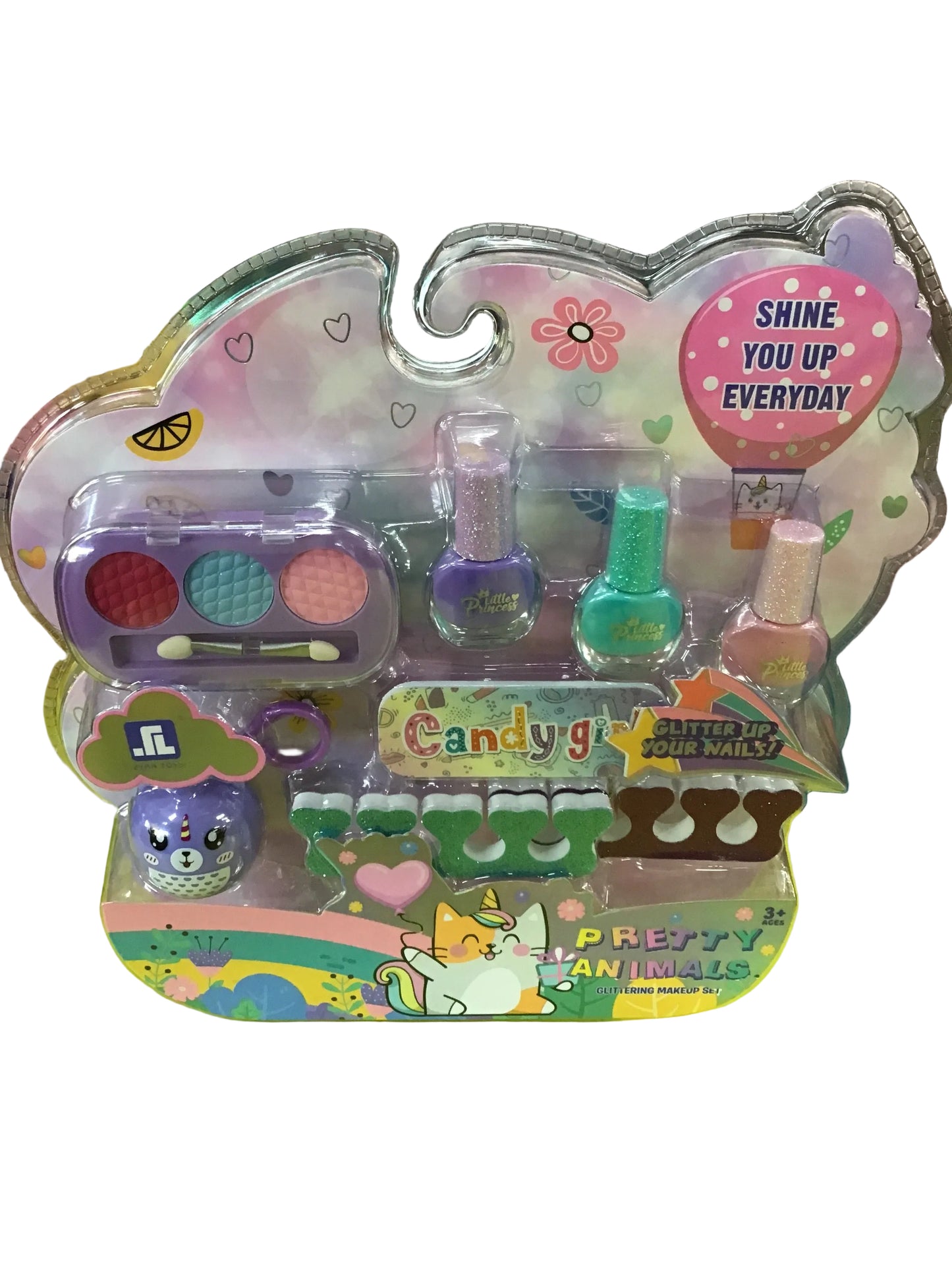 GLITTERING MAKEUP SET