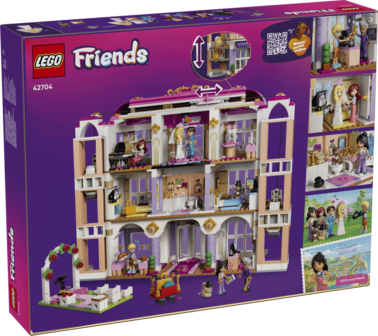 LEGO 42704 FRIENDS HEARTLAKE GRAND HOTEL