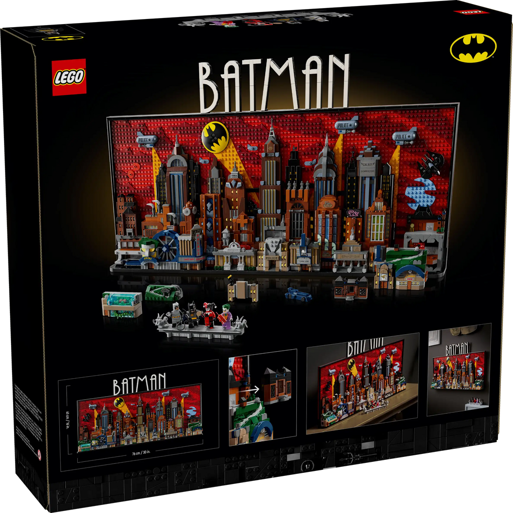 LEGO 76271 ART BATMAN GOTHAM CITY ANIMAT