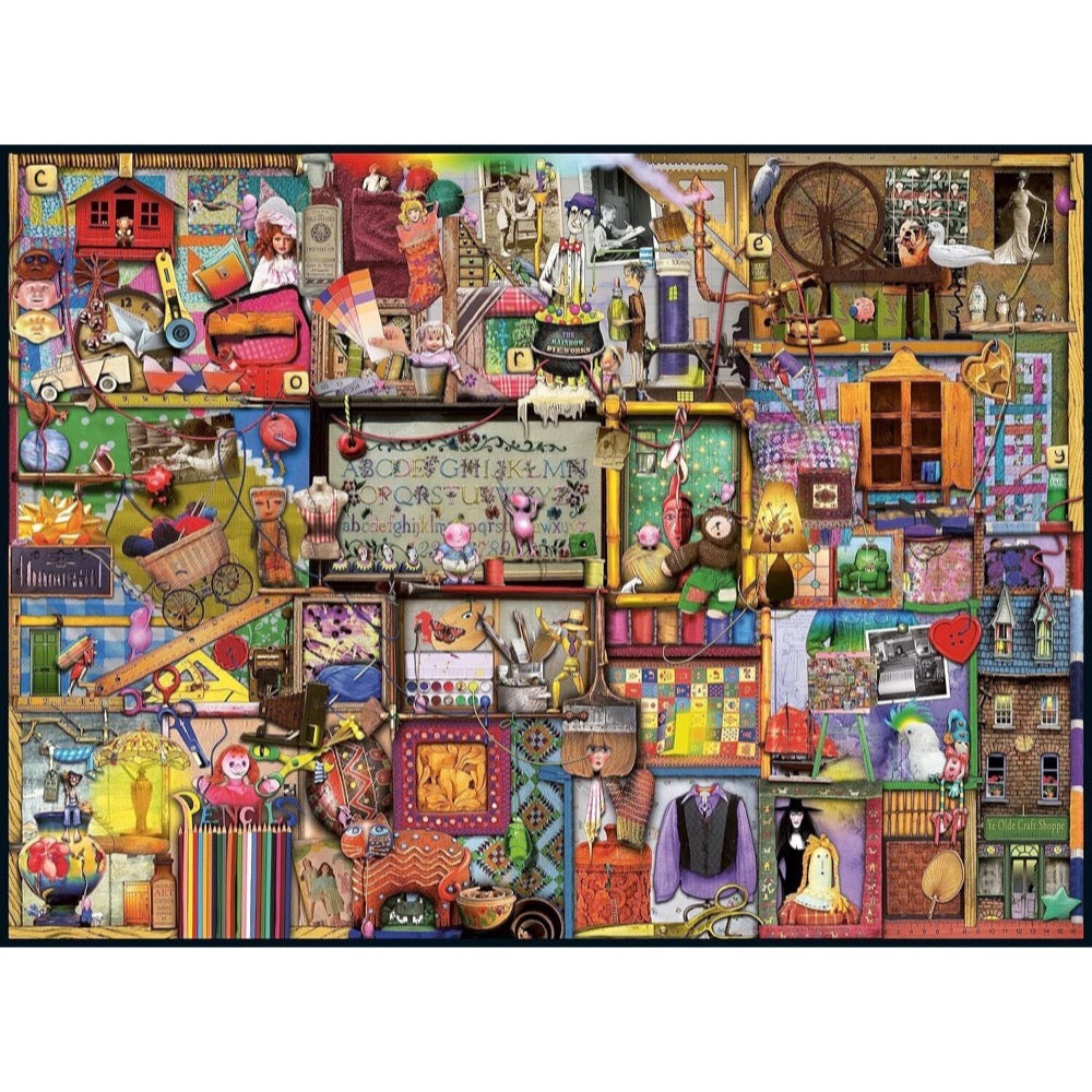 PUZZLE 4X500PC WONDERFUL WORLD OF COLIN
