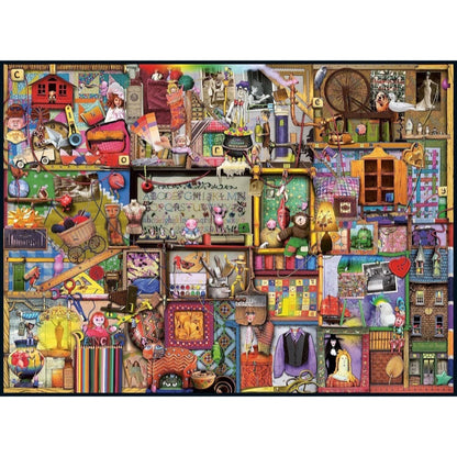 PUZZLE 4X500PC WONDERFUL WORLD OF COLIN