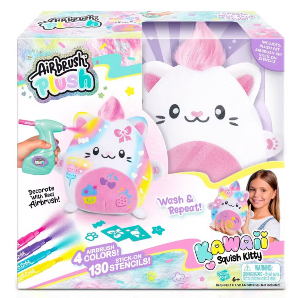 AIR BRUSH PLUSH KITTY