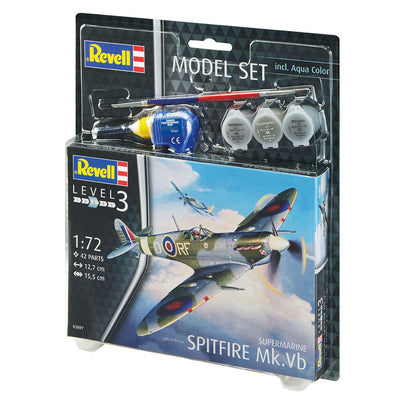 REVELL 1:72 MODEL KIT SPITFIRE MK.VB SUB