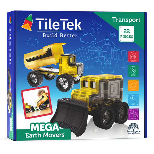 TILETEK 22 PC MEGA EARTH MOVERS SET