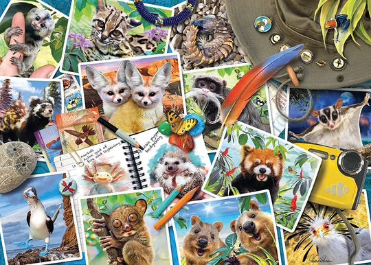 PUZZLE 1000PC A TRAVELERS JOURNAL NEW