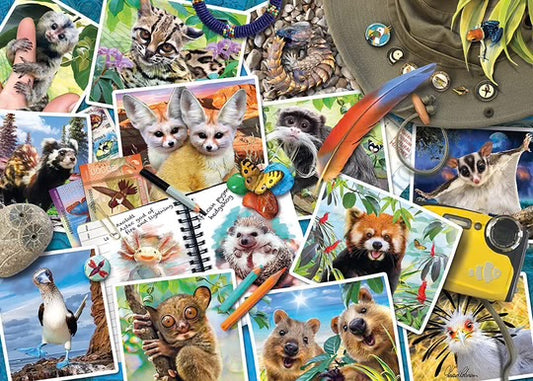 PUZZLE 1000PC A TRAVELERS JOURNAL NEW