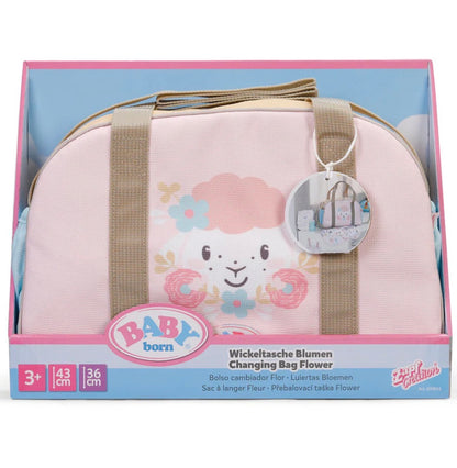 BB BABY BORN CHANGING BAG FLOWER