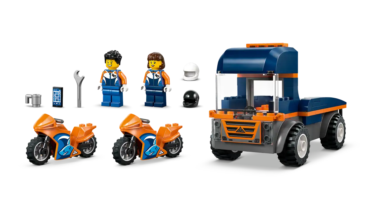 LEGO 60491 CITY MOTORCYCLE TRANSPORTER