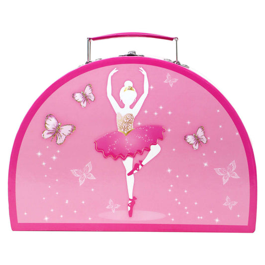 TIN TEA SET BUTTERFLY BALLET P/POP