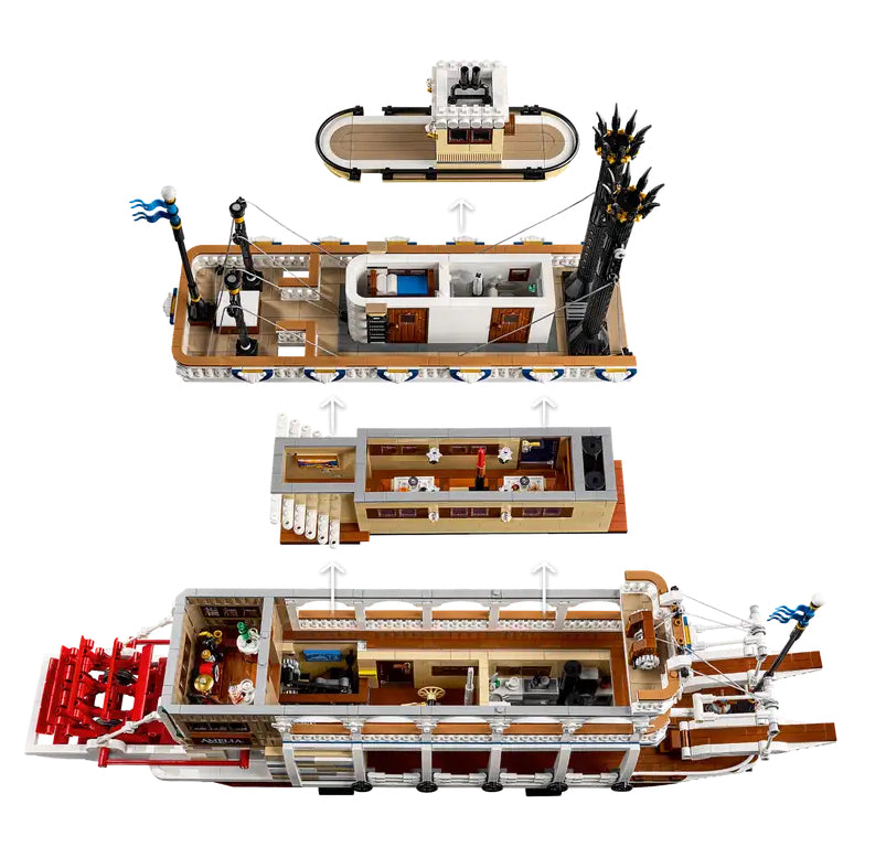 LEGO 21356 RIVER STEAMBOAT