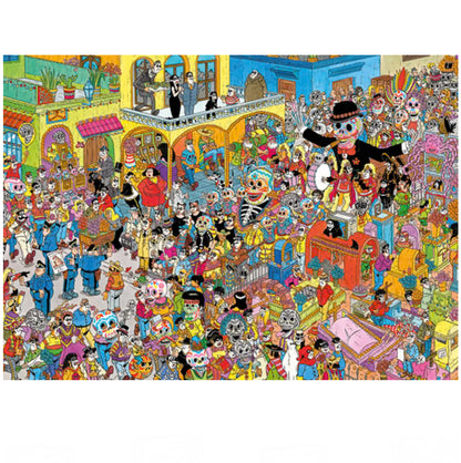 PUZZLE 1000PC JVH DIA DELOS MUERTOS