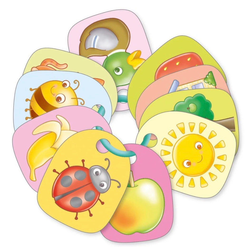 ORCHARD TOYS OUT & ABOUT BUGGY FLASHCARD