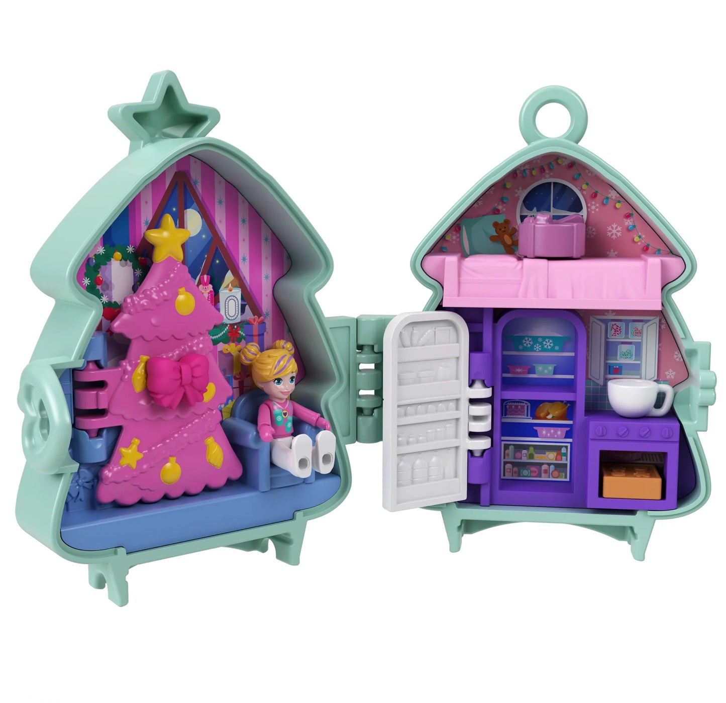 POLLY POCKET HOLIDAY CONNECTS COMPACT 2P