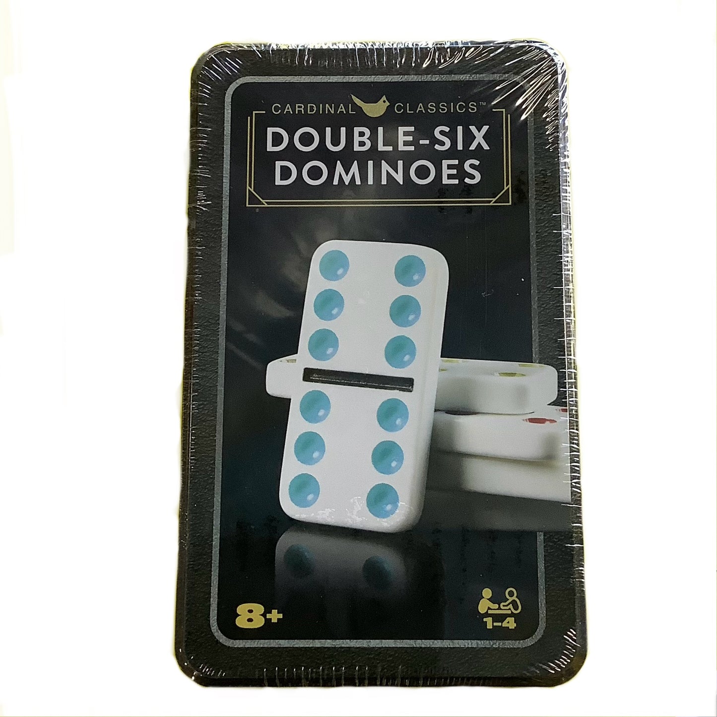 GAME CLASSIC DOUBLE 6 COLORED DOMINOES