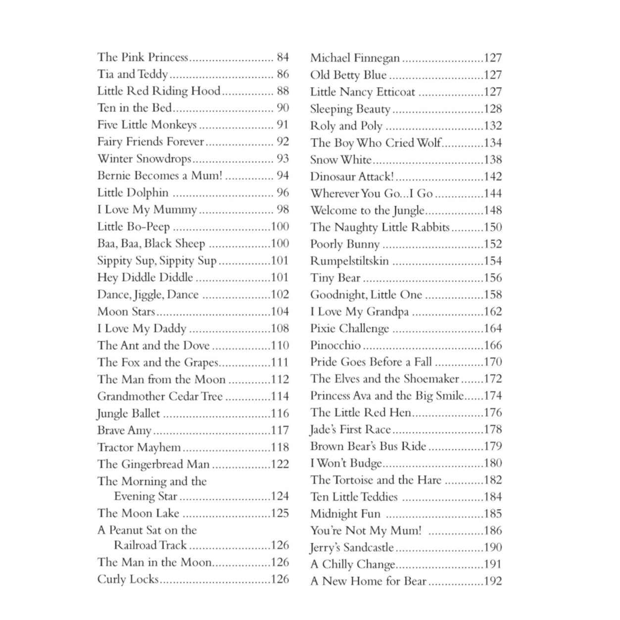 BOOK A TREASURY OF BEDTIME STORIES VOL 2