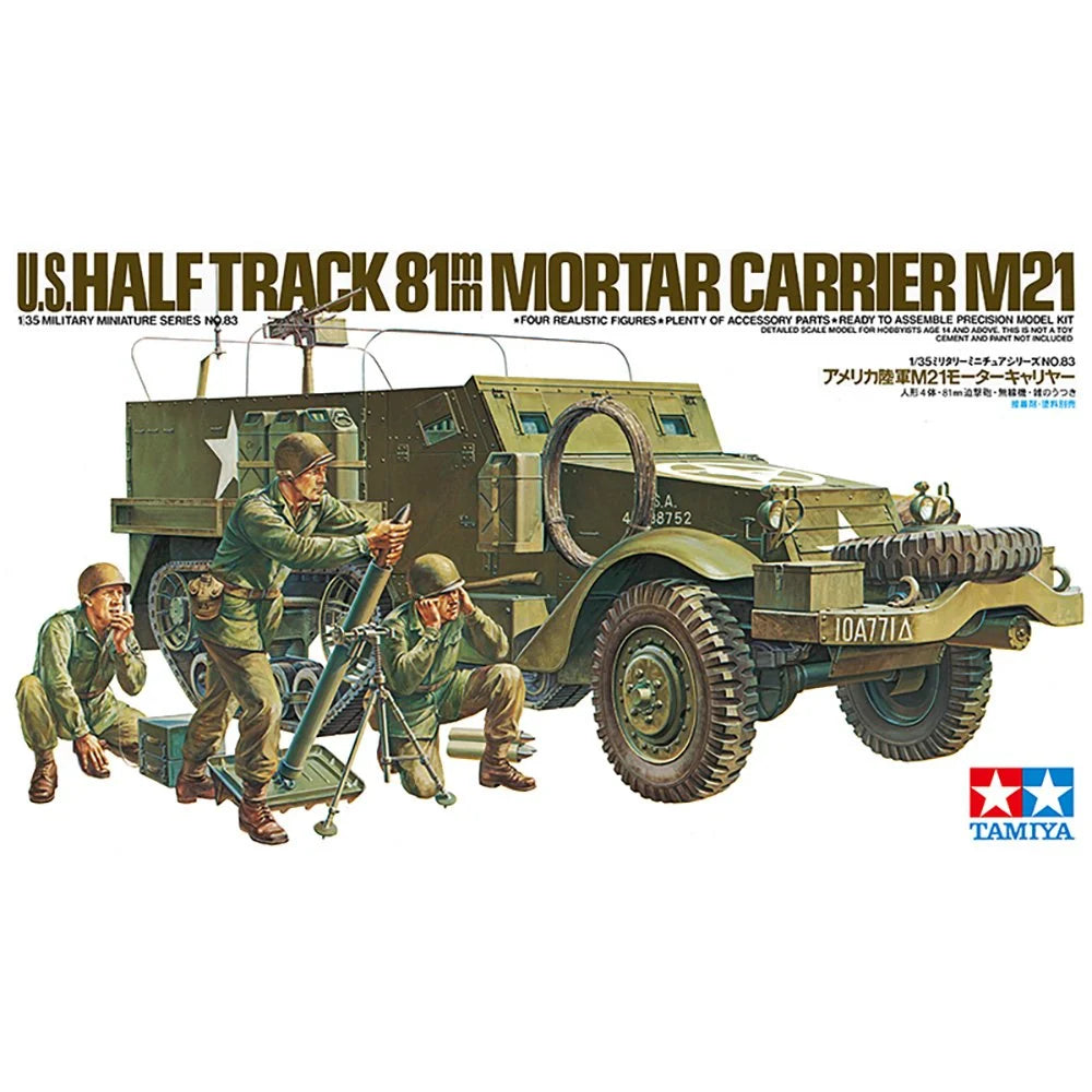 TAMIYA 1/35 US MORTAR CARRIER M21