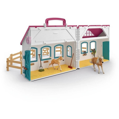 SCHLEICH 42703 OPEN STABLE LITTLE HORSE