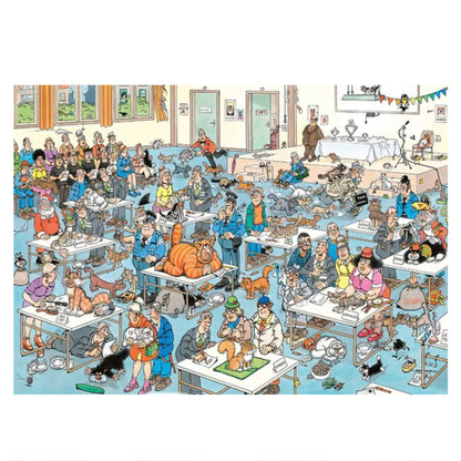 PUZZLE 1000PC JVH THE CAT PAGEANTRY