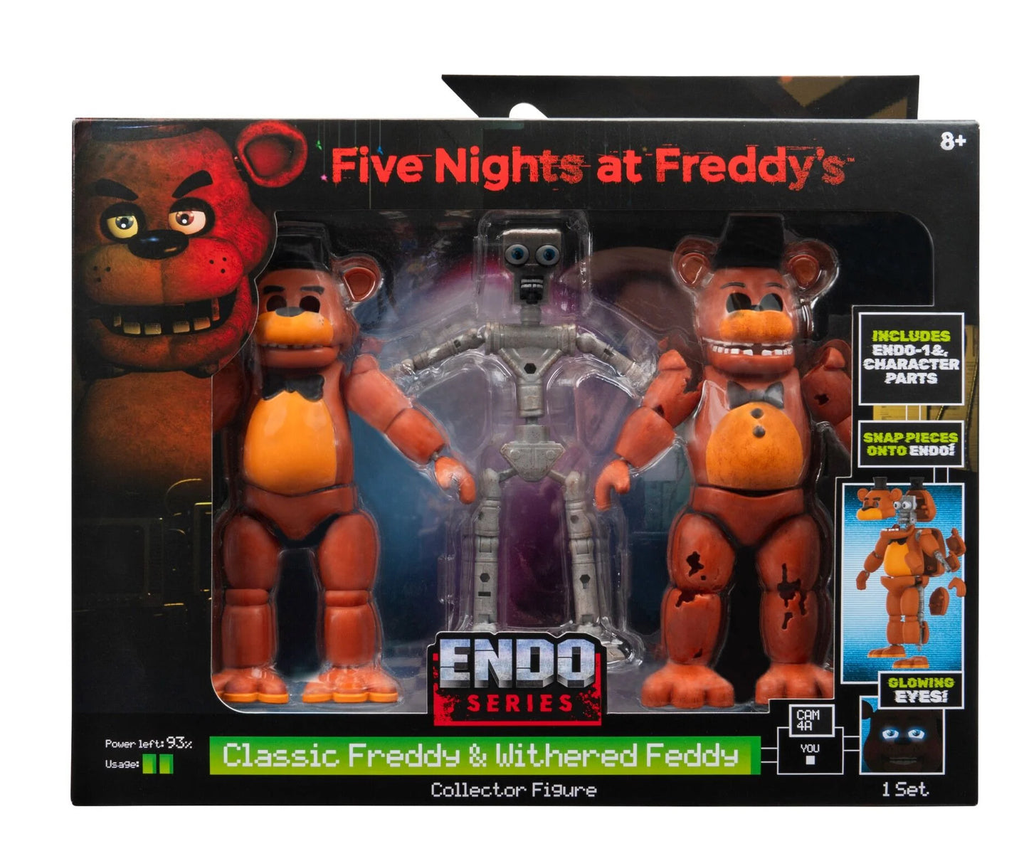 FIVE NIGHTS AT FREDDY'S 6"ENDO SERIES AS