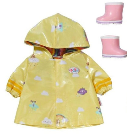 BB BABY BORN RAIN OUTFIT 43CM