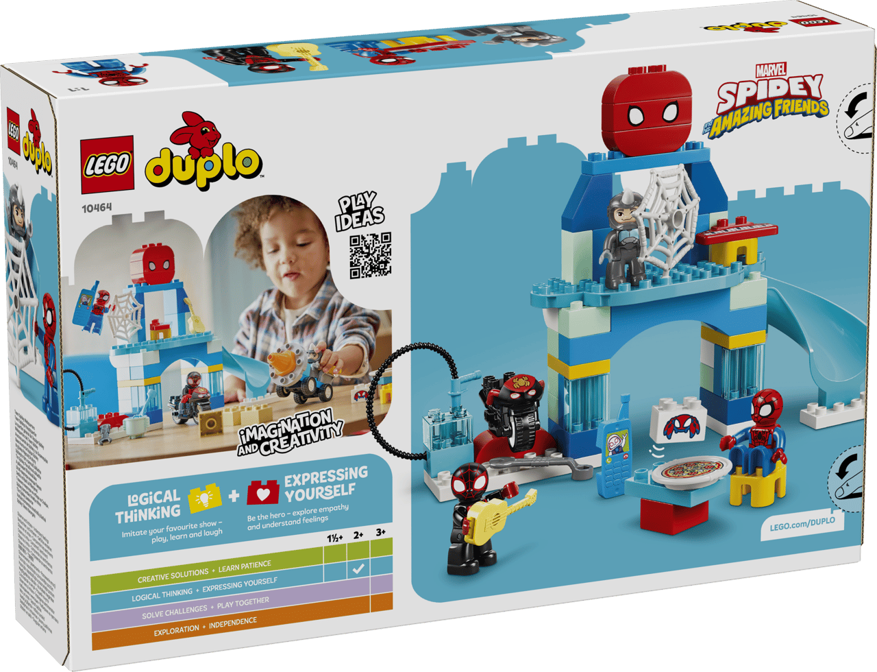 LEGO 10464 DUPLO TEAM SPIDEY WEBQUARTER