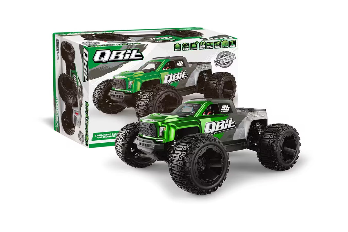 R/C MAVERICK 1/16 MONSTER TRUCK GREEN