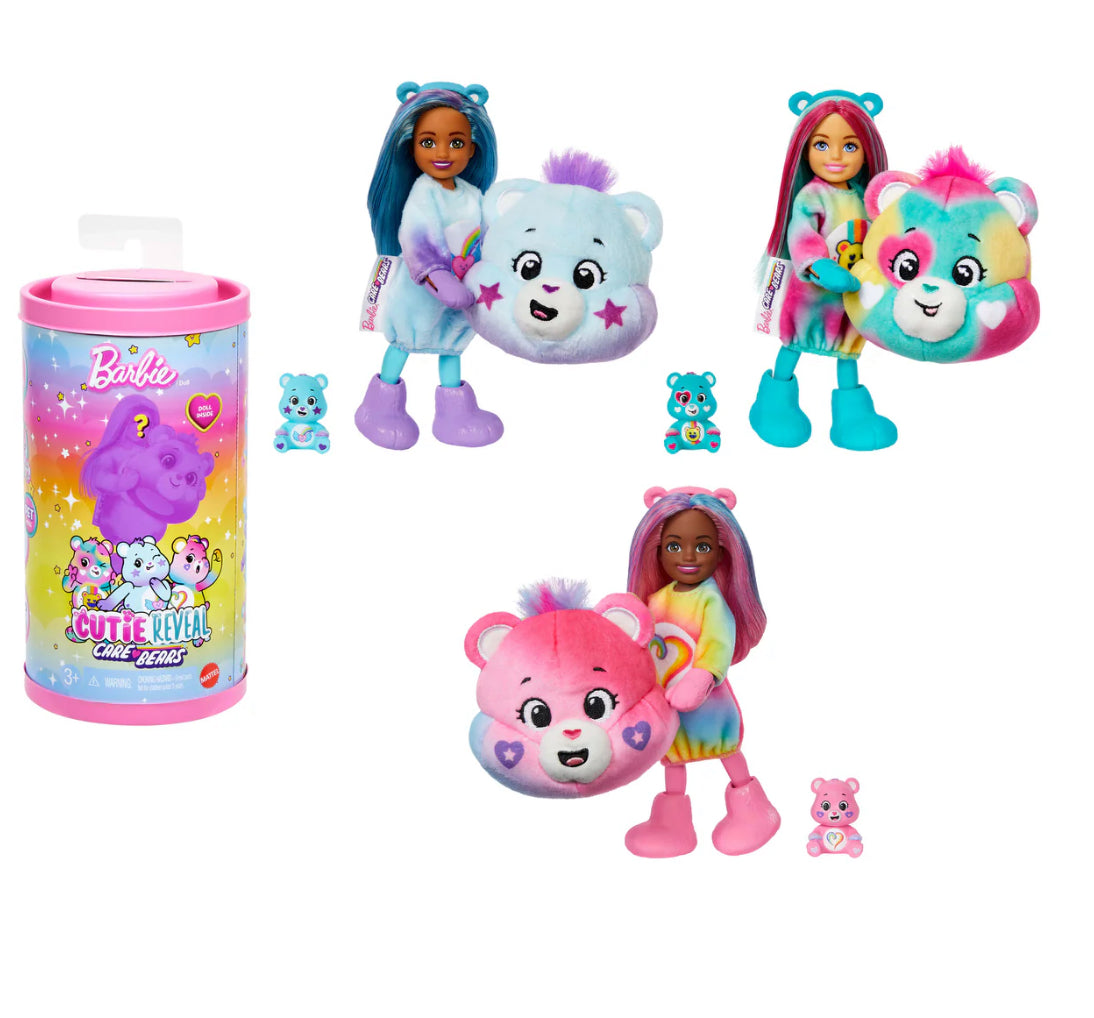 BRB CHELSEA COLOR REVEAL CARE BEAR AST
