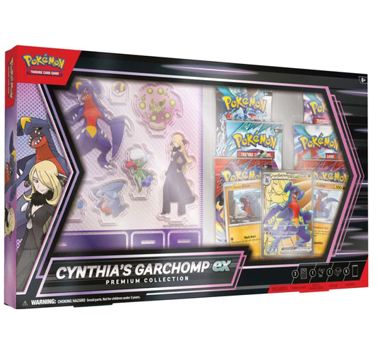 POKEMON TCG CYNTHIA GARCHOMP EX PREMIUM