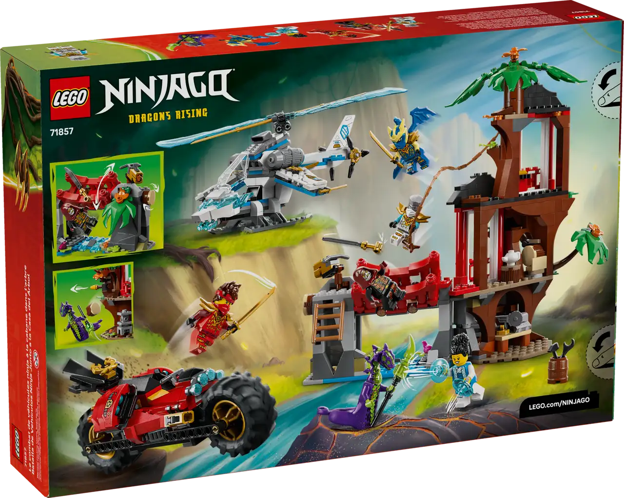 LEGO 71857 NINJAGO NINJA VEH TREE HOUSE