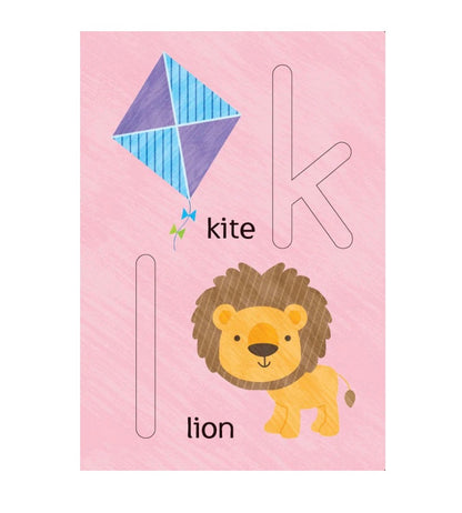 BOOK TOUCH & TRACE GIANT FLASHCARDS ABC