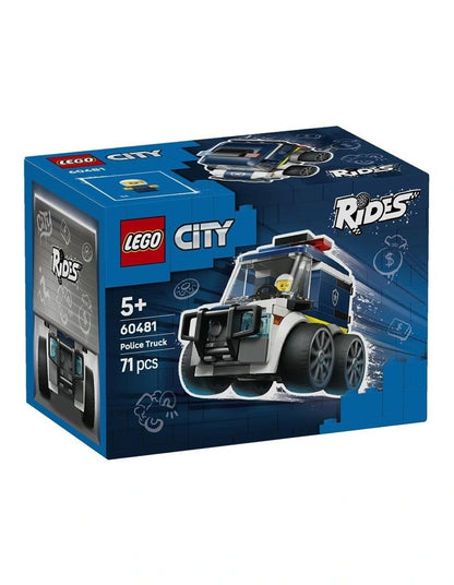 LEGO 60481 CITY RIDES POLICE TRUCK