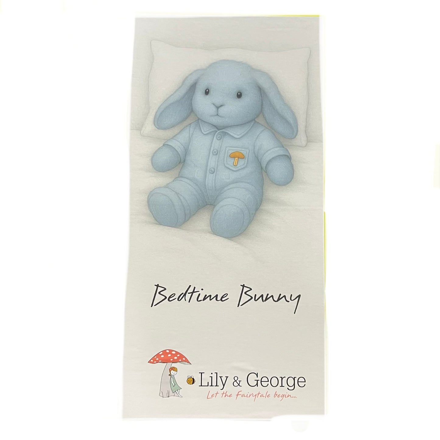LILY & GEORGE BEDTIME BUNNY BLUE BOXED