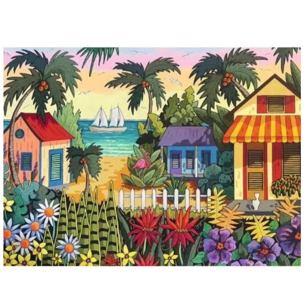 PUZZLE 500PC TROPICAL VIBES