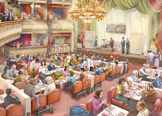 PUZZLE 1000PC THE BINGO HALL