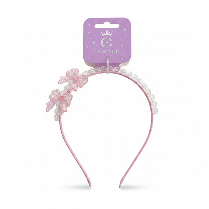 C/NICE HC06495A BOW BEADED HEADBAND AST